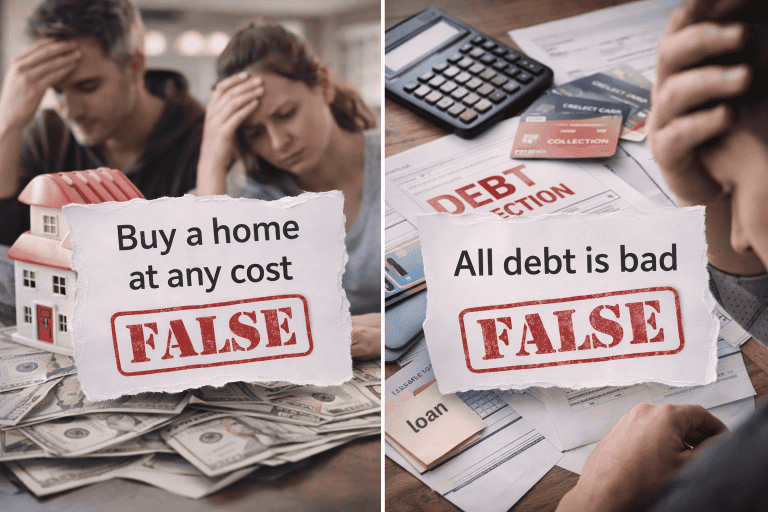 نصائح مالية شعبية… لكنها خاطئة